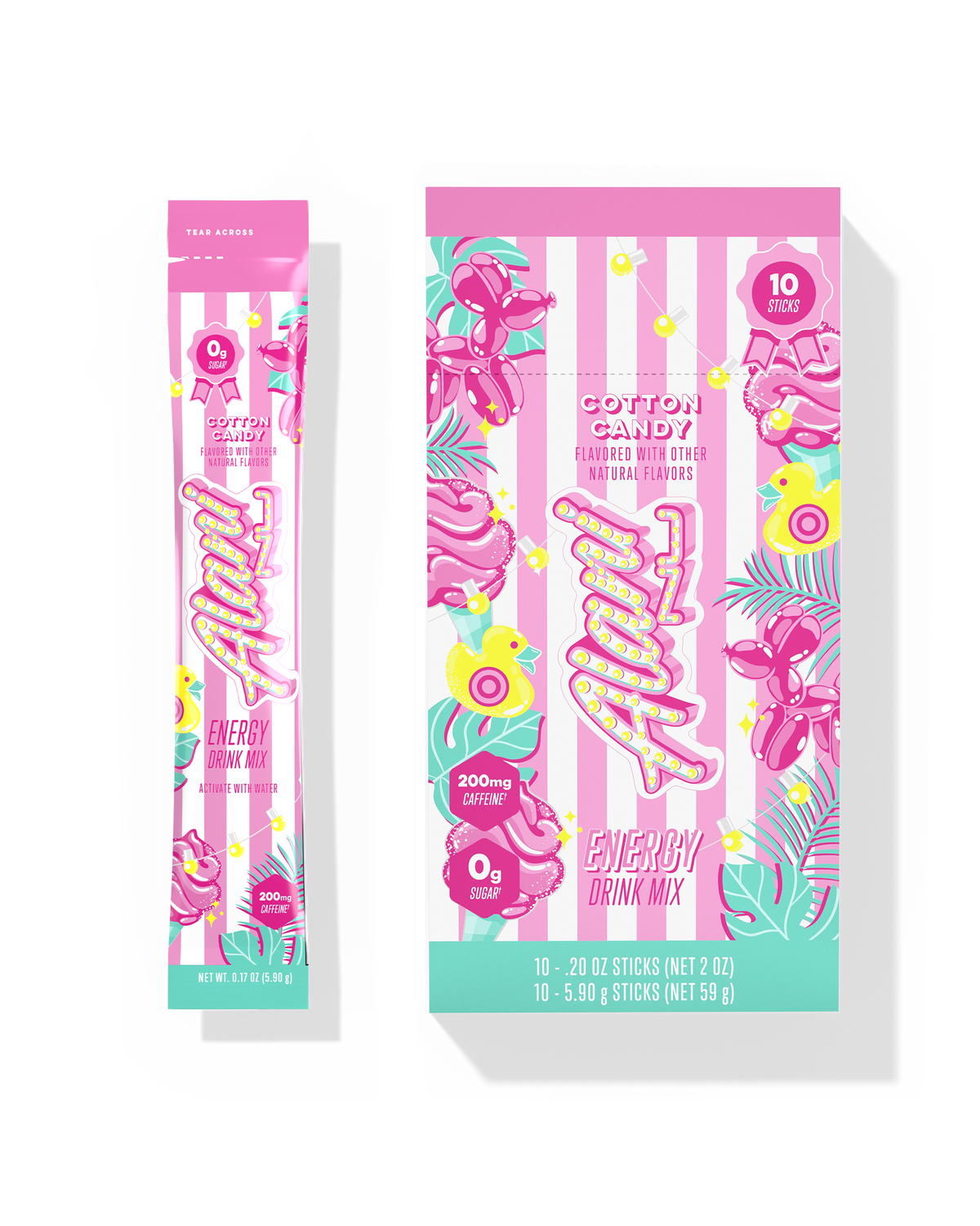 Alani Nu Energy Sticks - Cotton Candy U2 - image 1