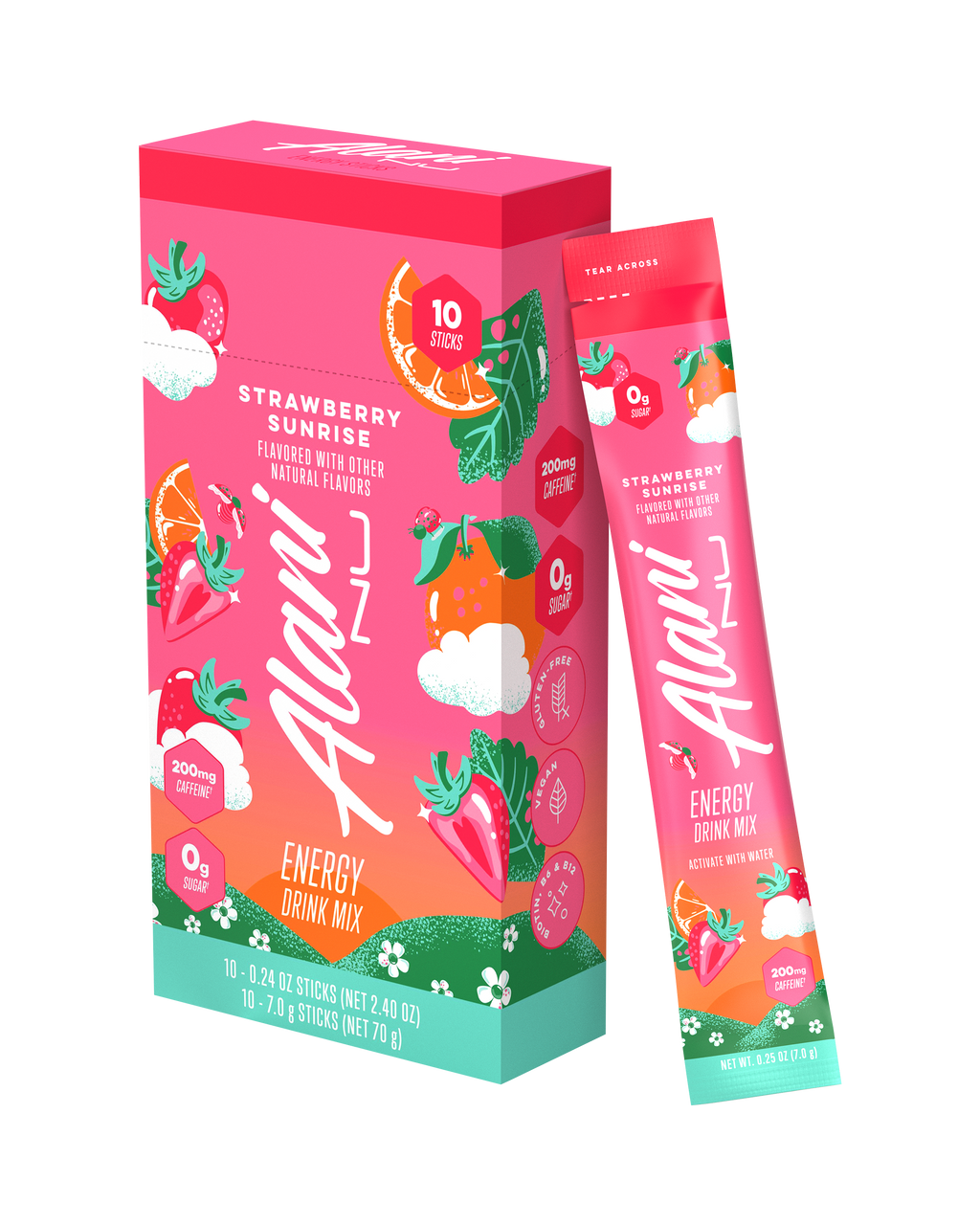 Alani Nu Energy Sticks - Strawberry Sunrise N4 - image 2