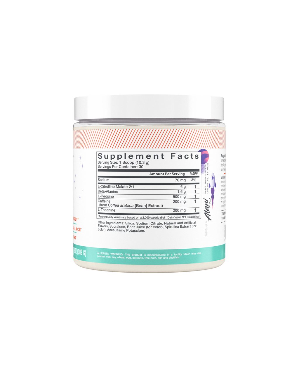 Alani Nu Pre-Workout - Galaxy Lemonade Y6 - image 3