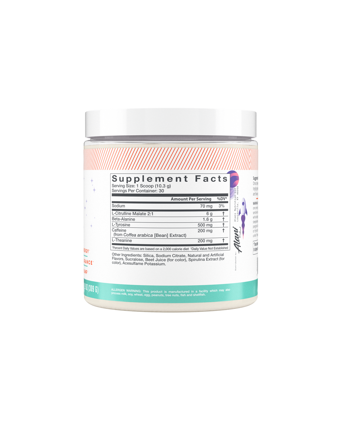 Alani Nu Pre-Workout - Galaxy Lemonade Y6 - image 3
