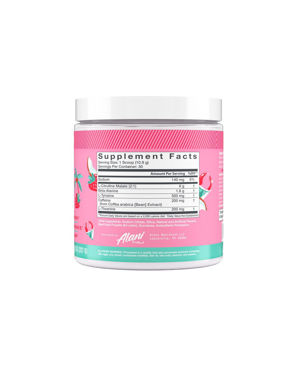 Alani Nu Pre-Workout - Hawaiian Shaved Ice N5 - image 3