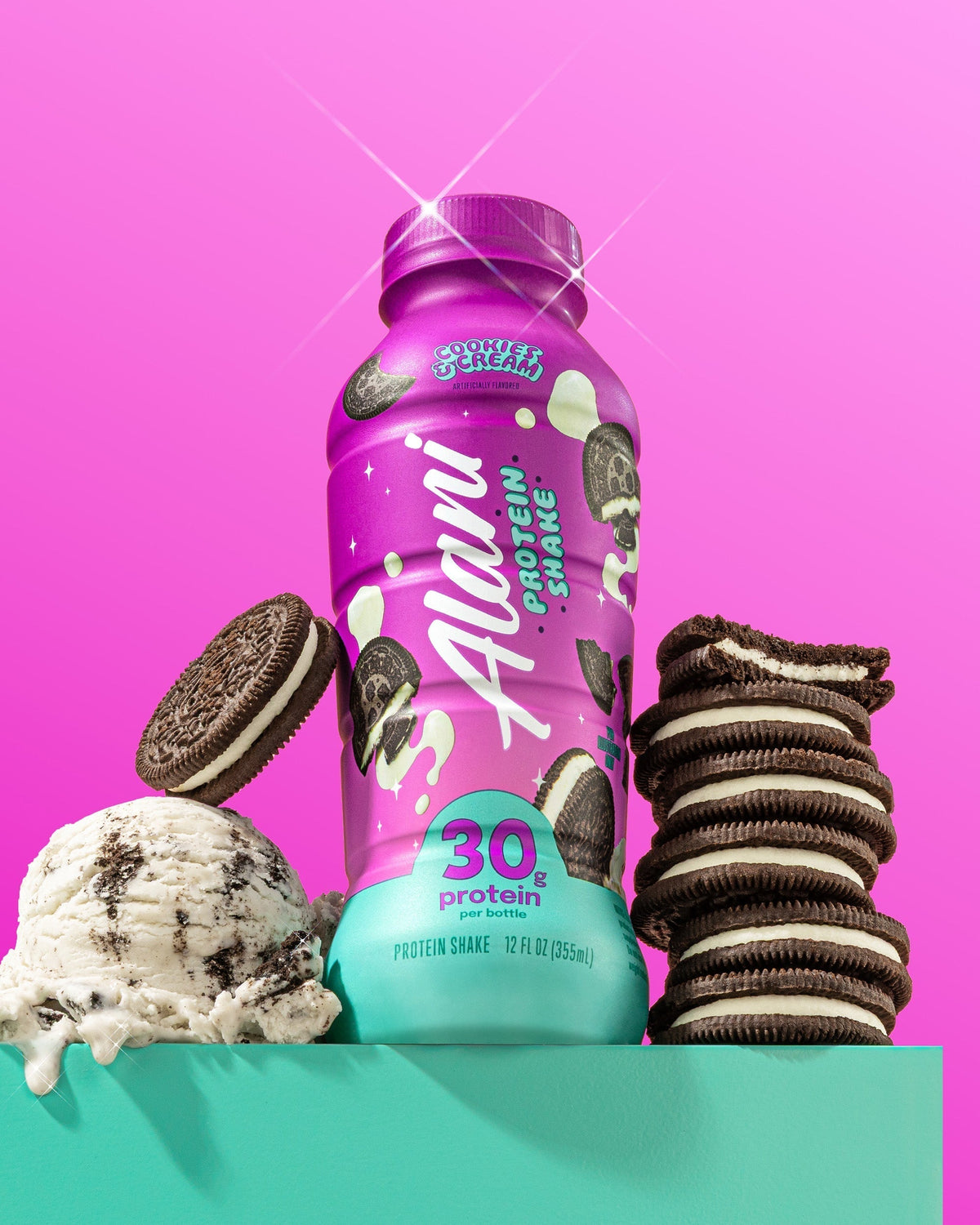 Alani Nu 30g protein shake - cookies & cream A9 - image 3