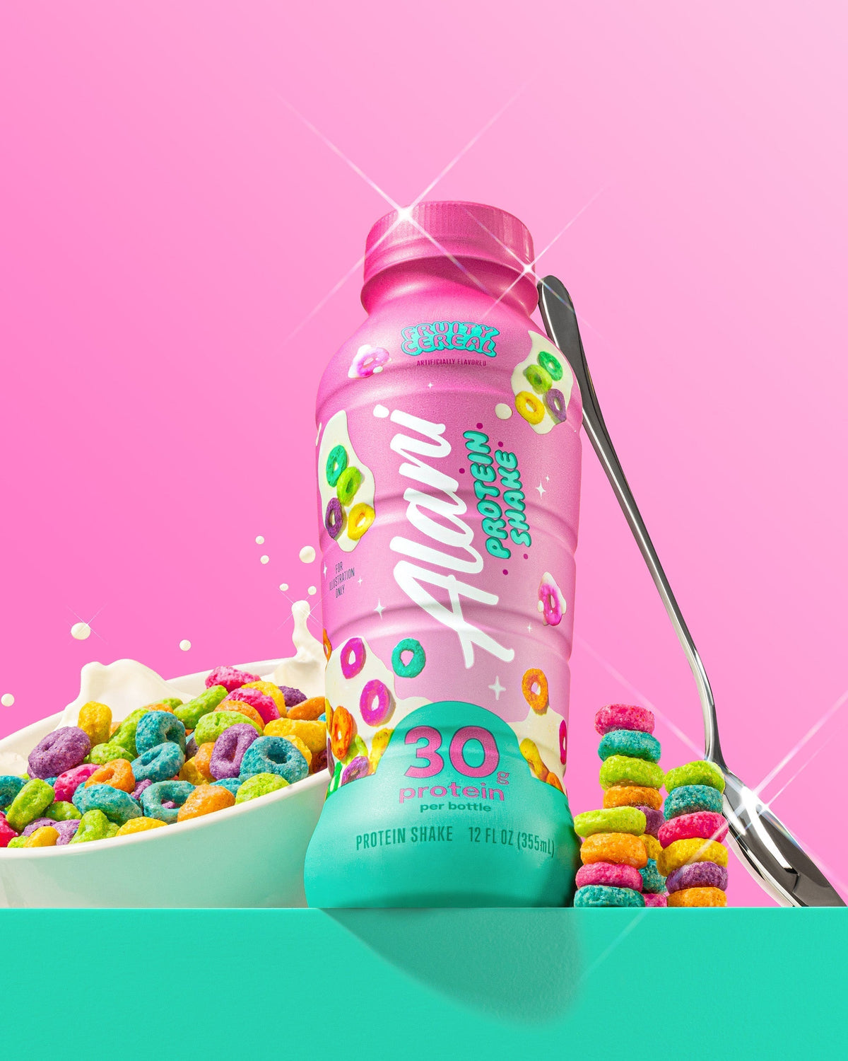 Alani Nu 30g protein shake - fruity cereal Q5 - image 3
