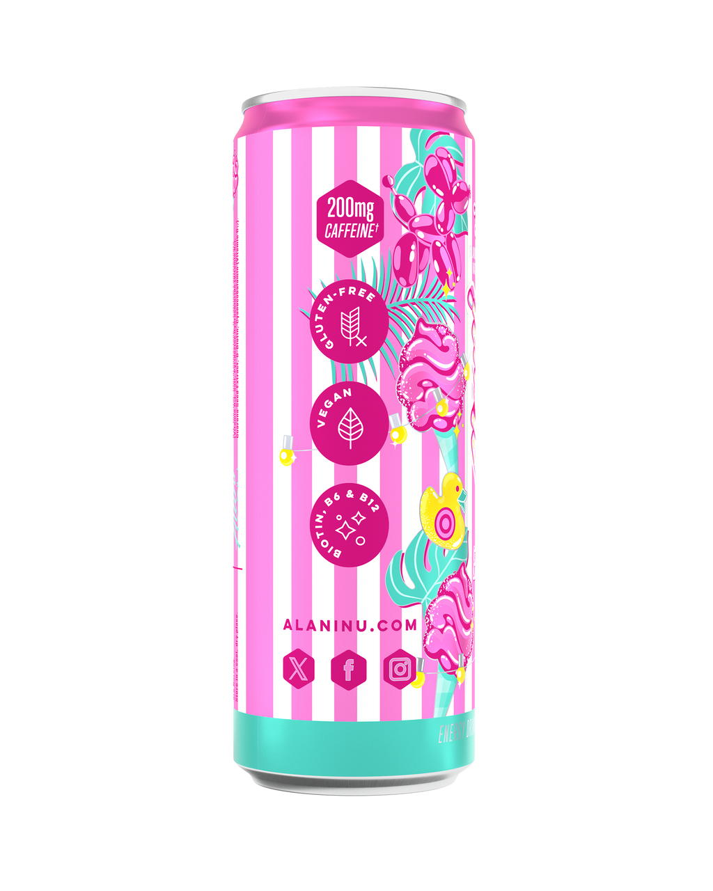 Alani Nu Energy Drink - Cotton Candy M7 - image 2
