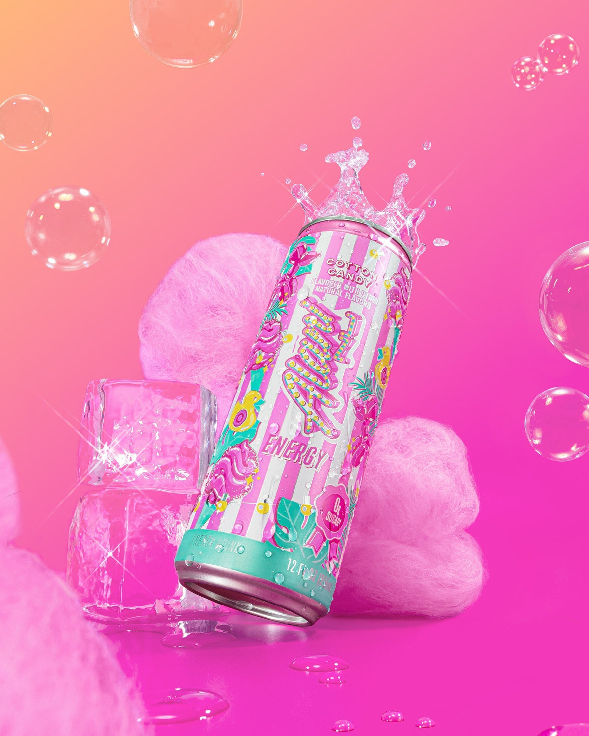 Alani Nu Energy Drink - Cotton Candy M7 - image 4
