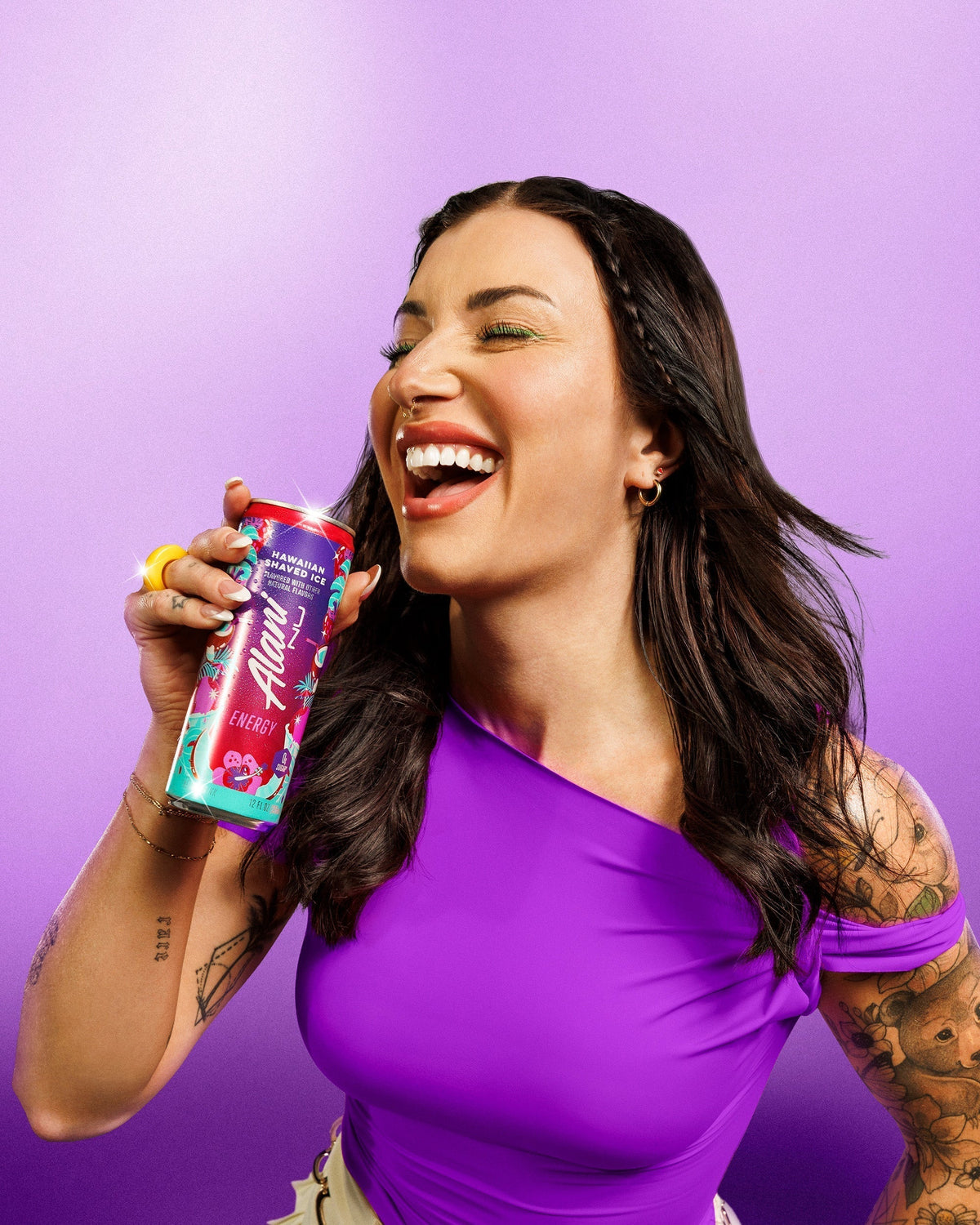 Alani Nu Energy Drink - Hawaiian Shaved Ice A9 - image 5