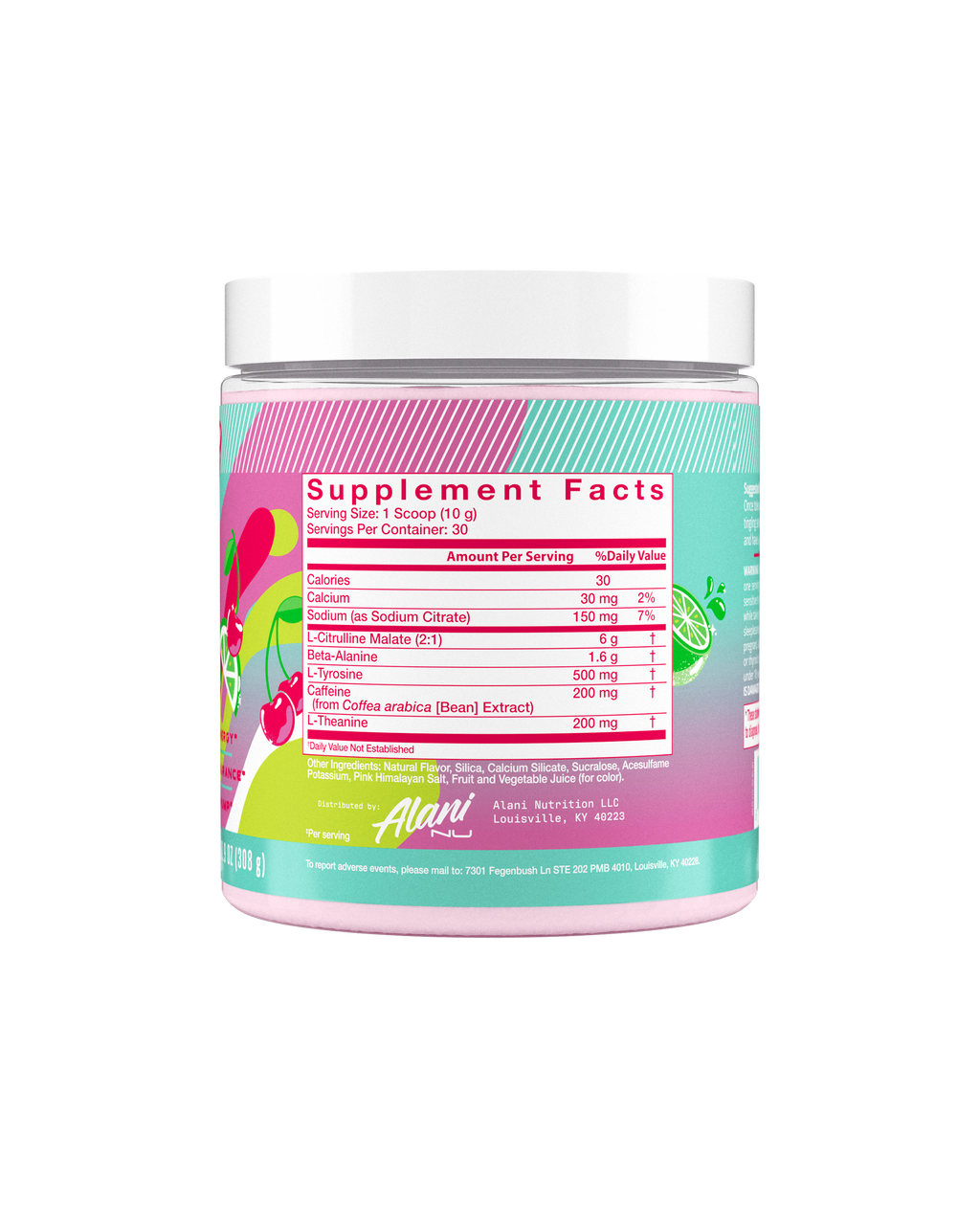 Alani Nu Pre-Workout - Cherry Twist I6 - image 2