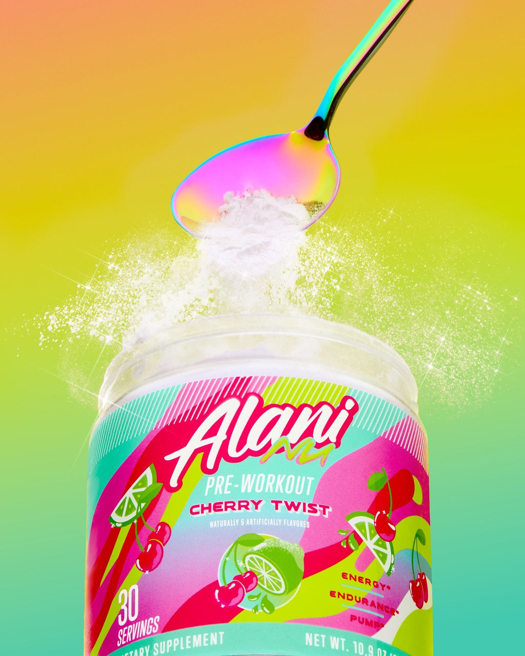 Alani Nu Pre-Workout - Cherry Twist I6 - image 5
