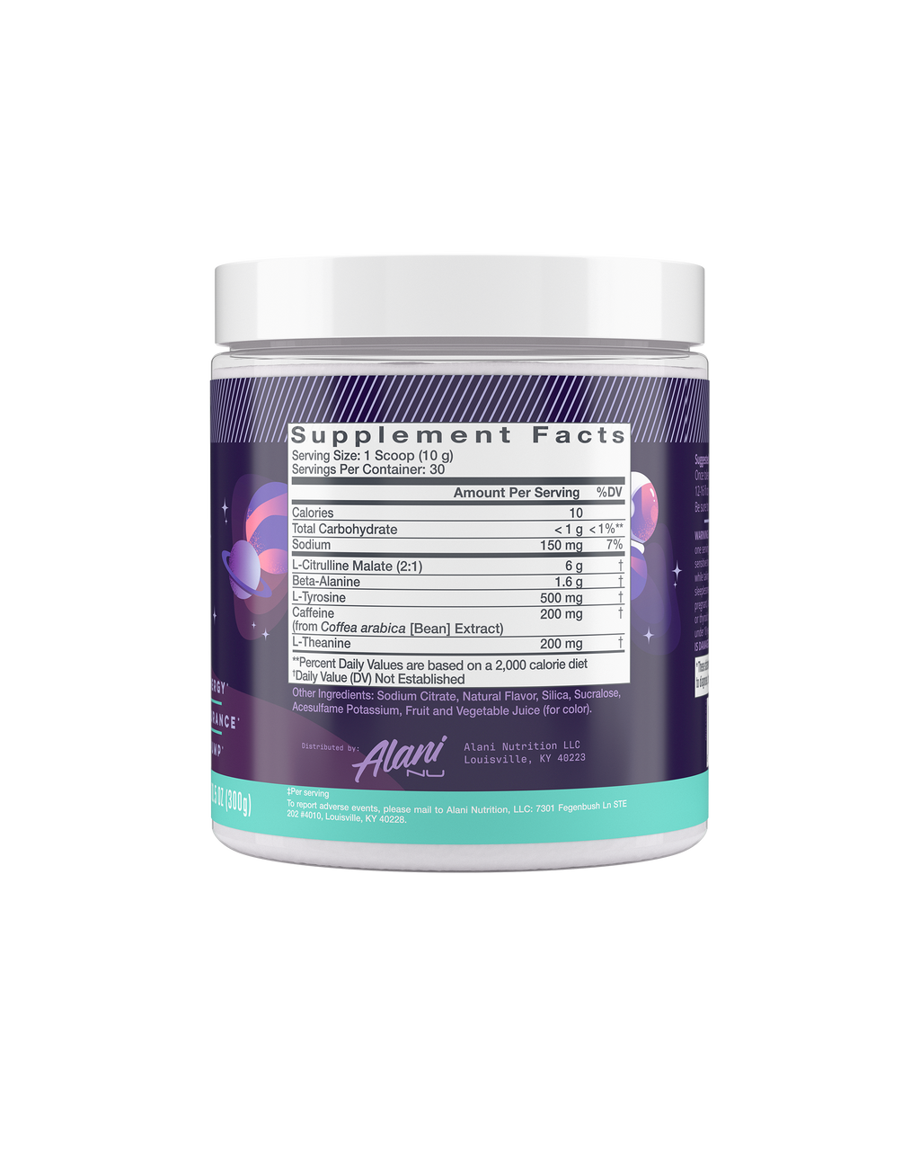 Alani Nu Pre-Workout - Cosmic Stardust A9 - image 2