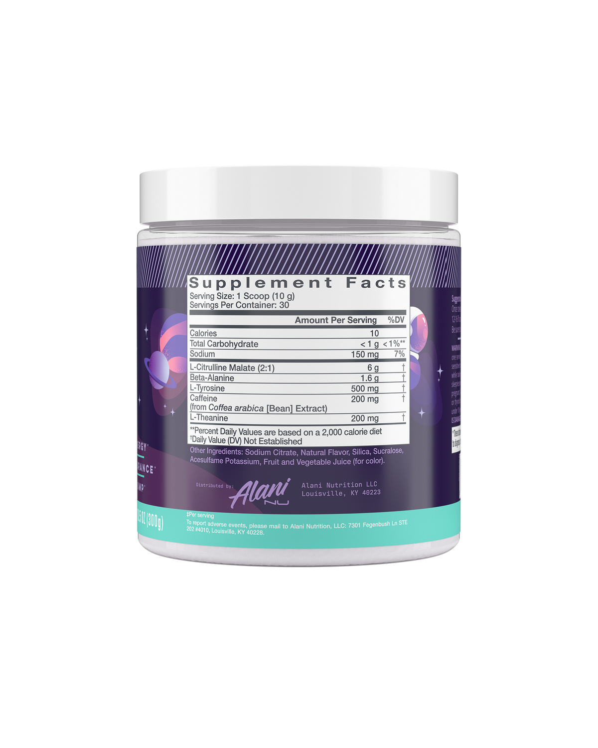 Alani Nu Pre-Workout - Cosmic Stardust A9 - image 2