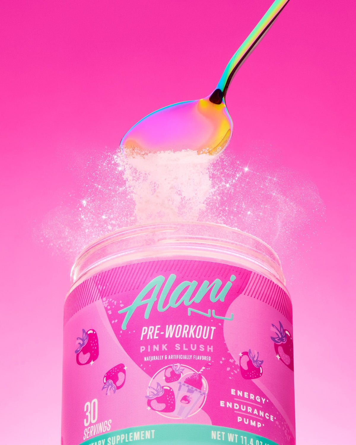 Alani Nu Pre-Workout - Pink Slush F1 - image 5