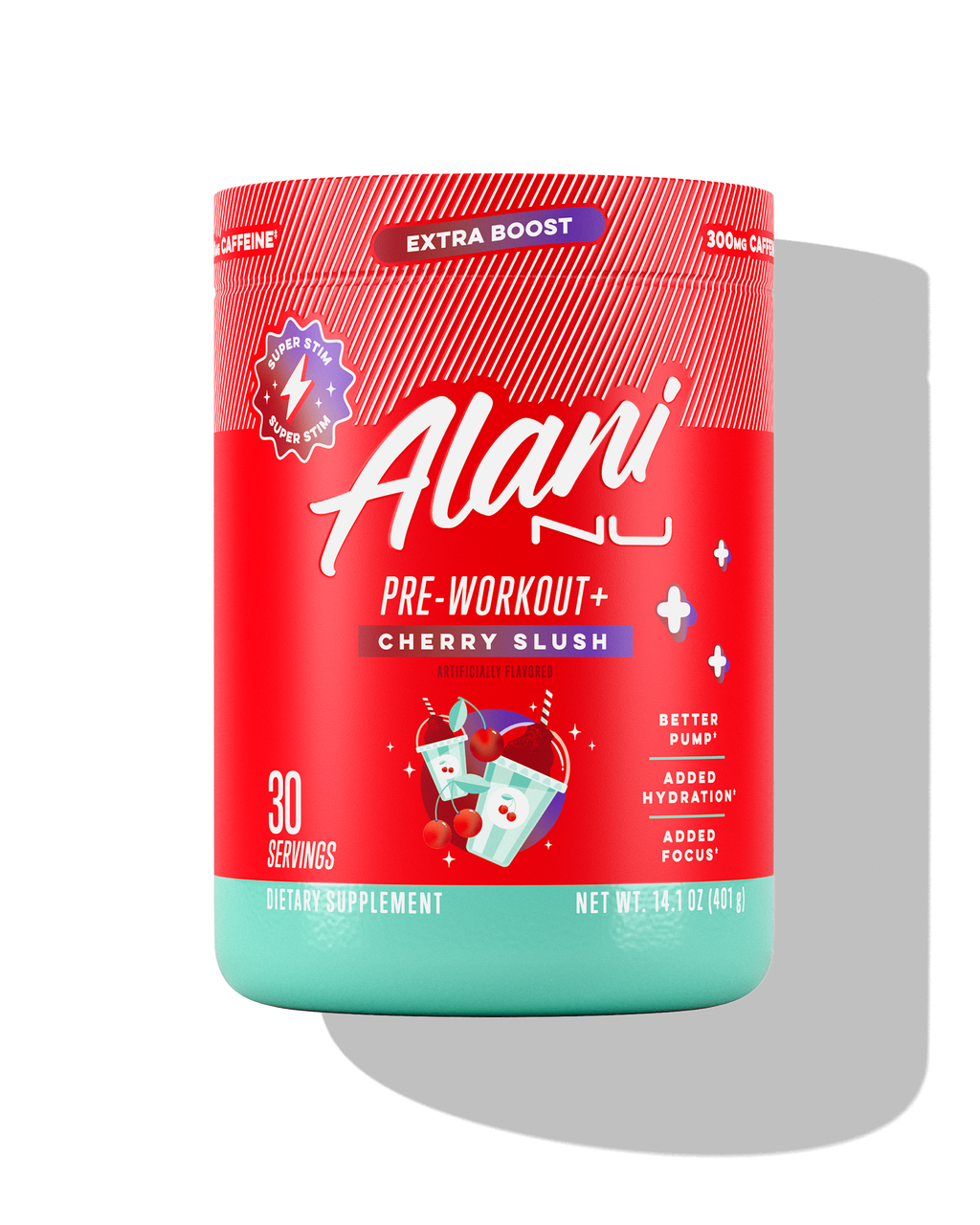 Alani Nu Pre-Workout+ - Cherry Slush Q2 - image 1