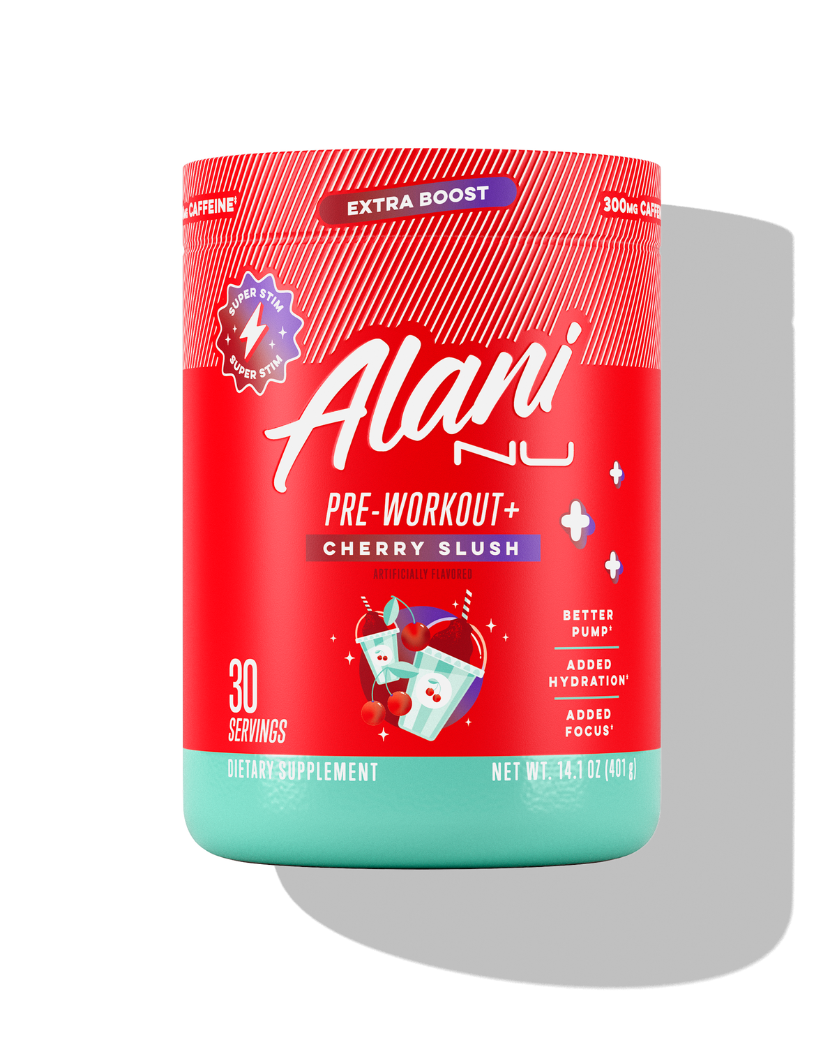Alani Nu Pre-Workout+ - Cherry Slush Q2 - image 1