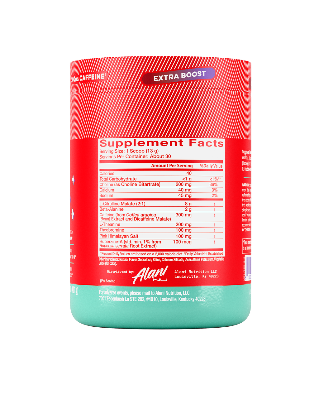 Alani Nu Pre-Workout+ - Cherry Slush Q2 - image 2
