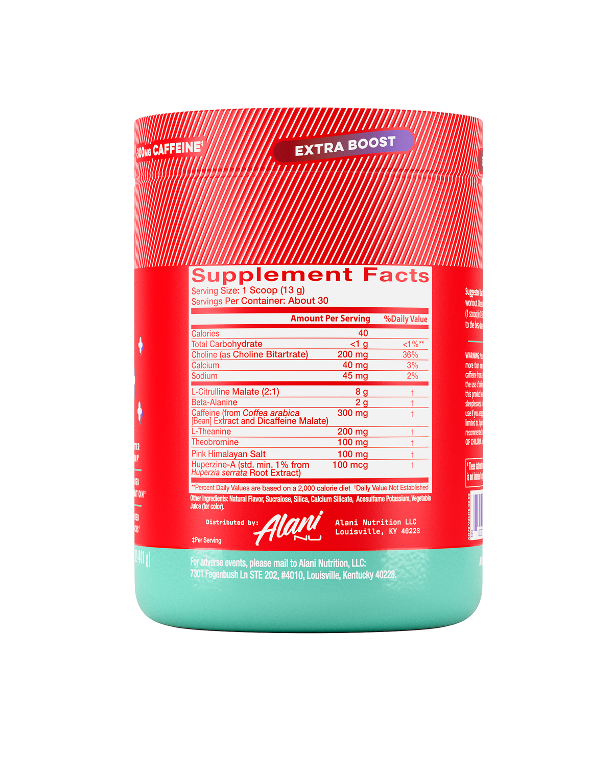 Alani Nu Pre-Workout+ - Cherry Slush Q2 - image 2