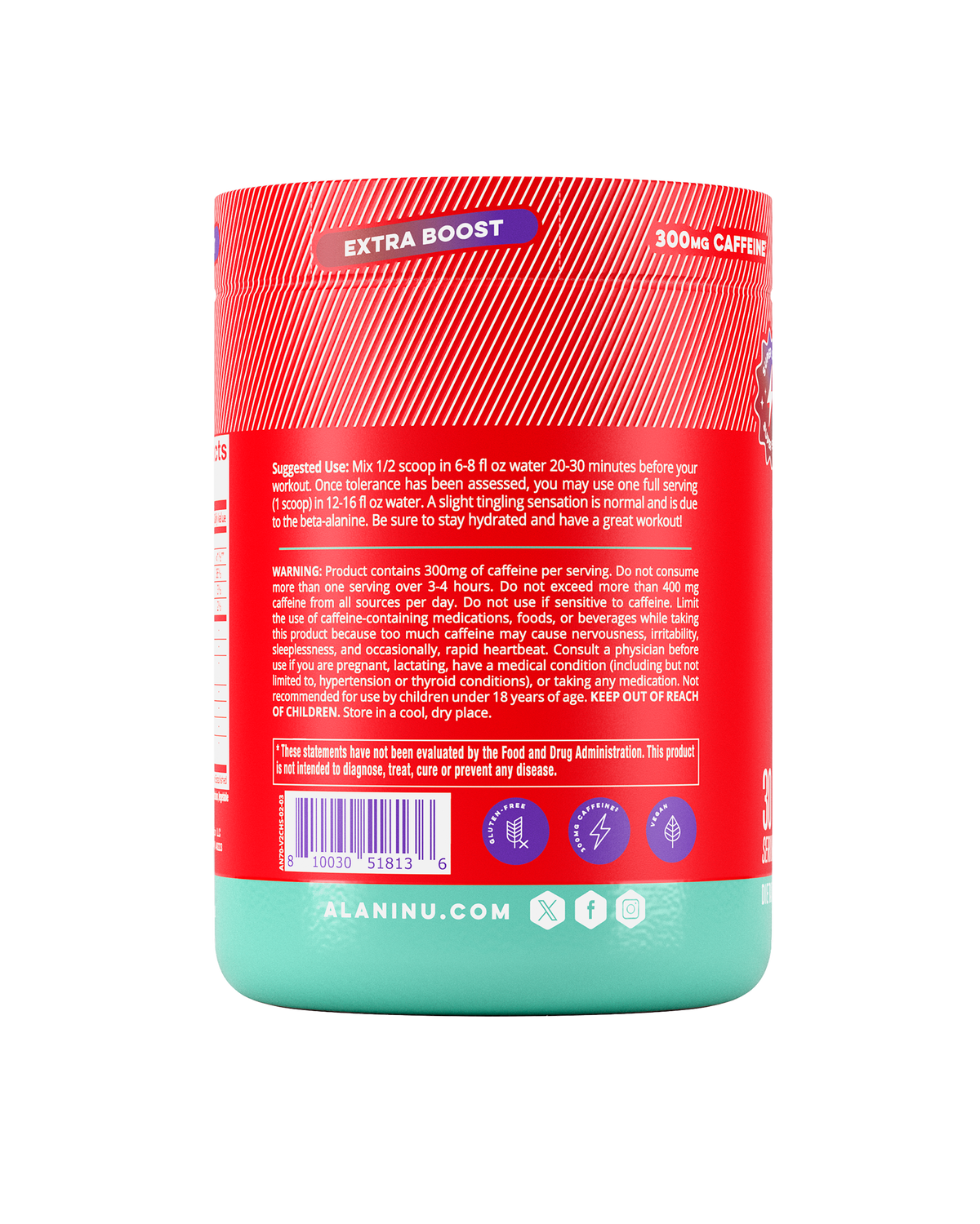 Alani Nu Pre-Workout+ - Cherry Slush Q2 - image 3