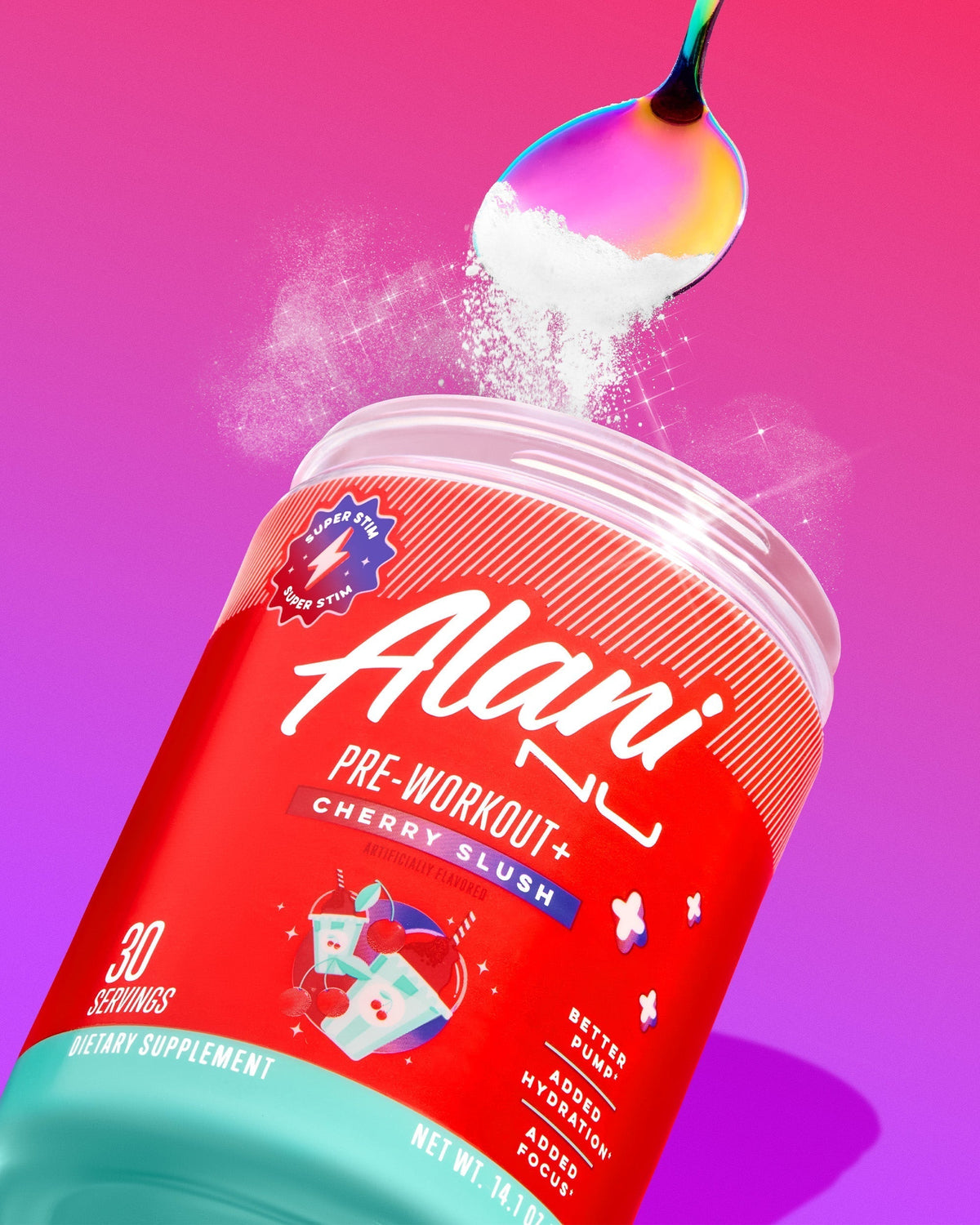Alani Nu Pre-Workout+ - Cherry Slush Q2 - image 5