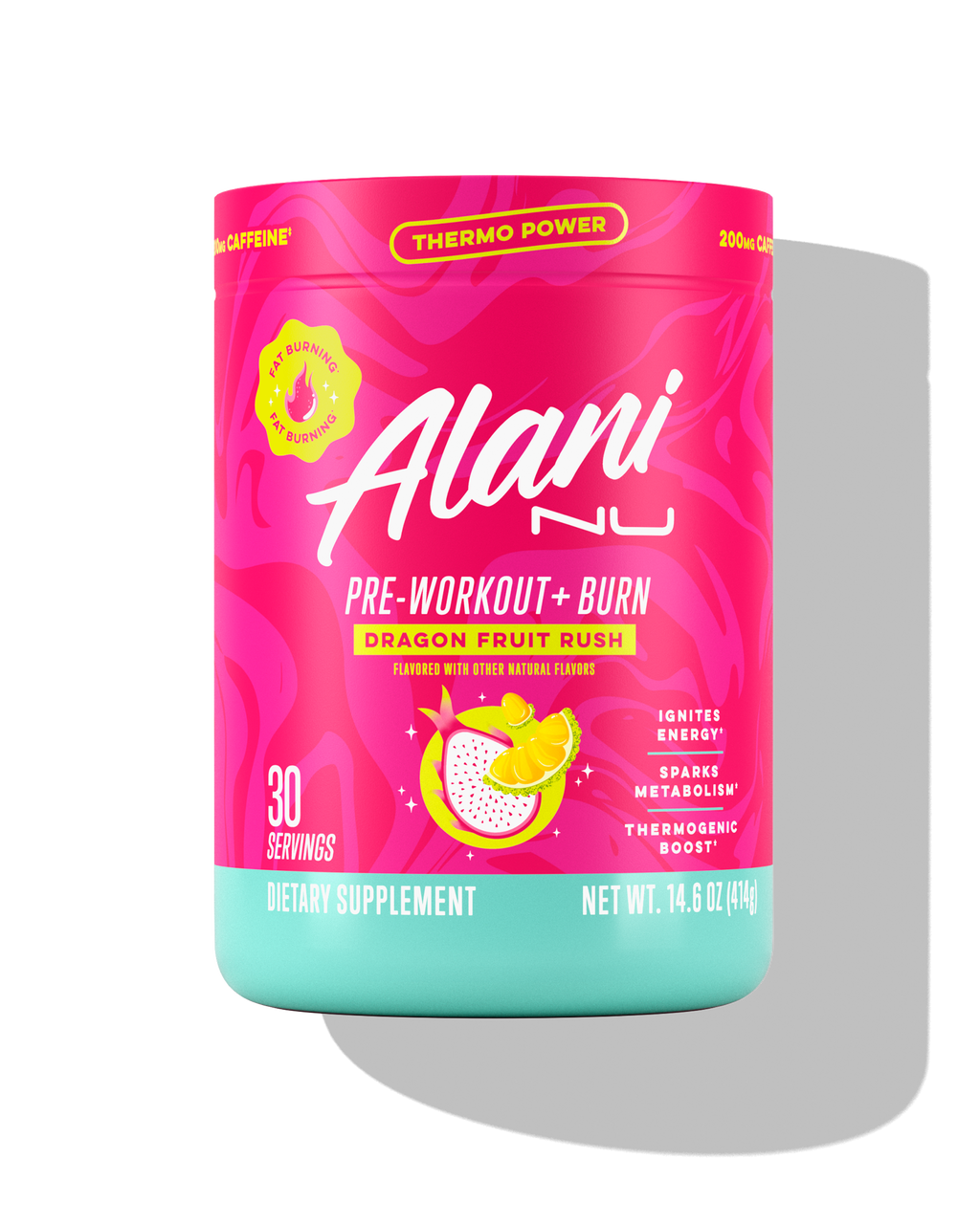 Alani Nu Pre-Workout+ Burn - Dragon Fruit Rush A0 - image 1
