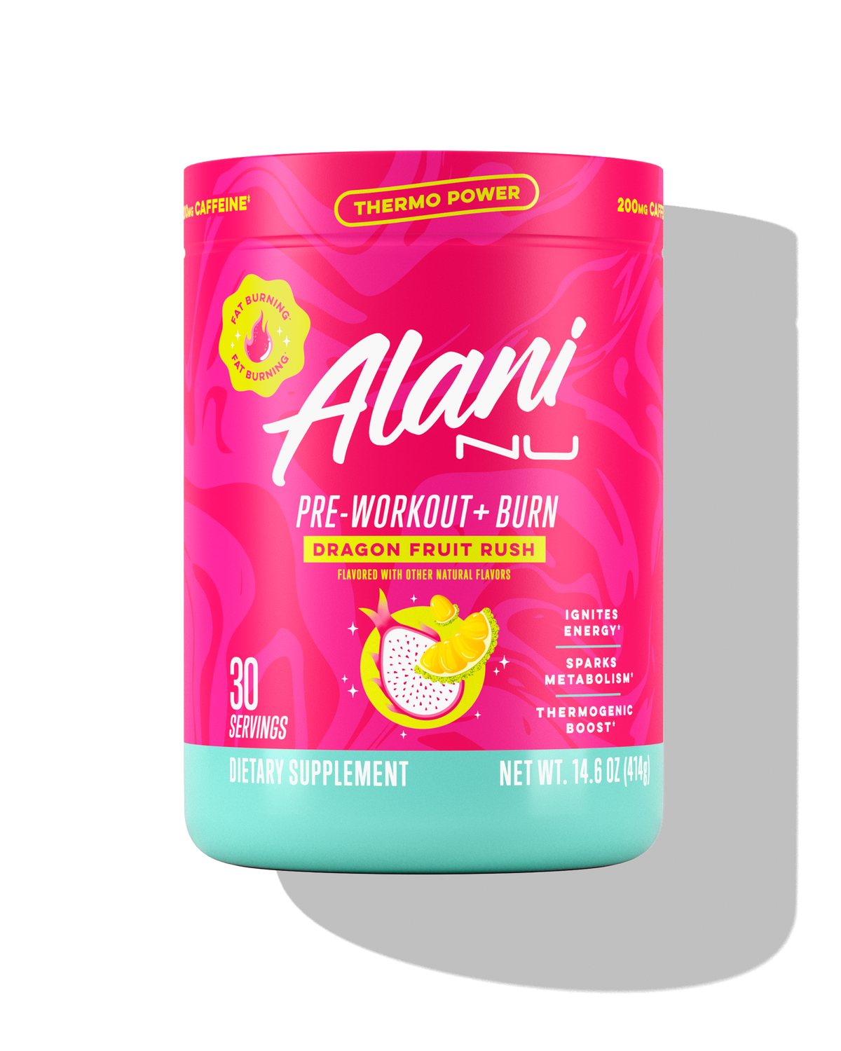 Alani Nu Pre-Workout+ Burn - Dragon Fruit Rush A0 - image 1