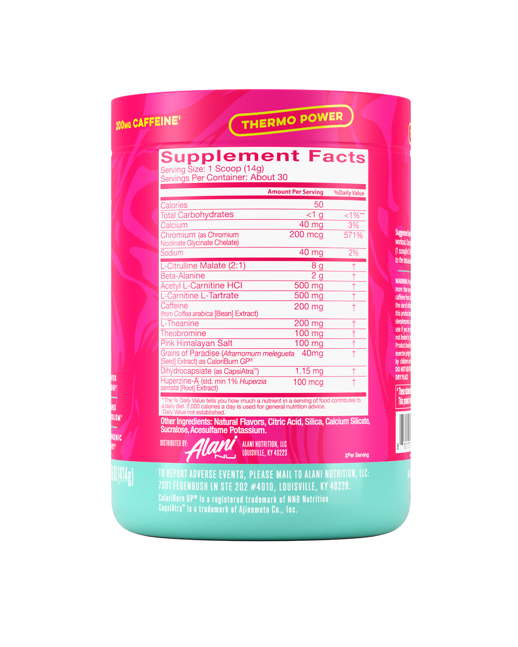 Alani Nu Pre-Workout+ Burn - Dragon Fruit Rush A0 - image 2
