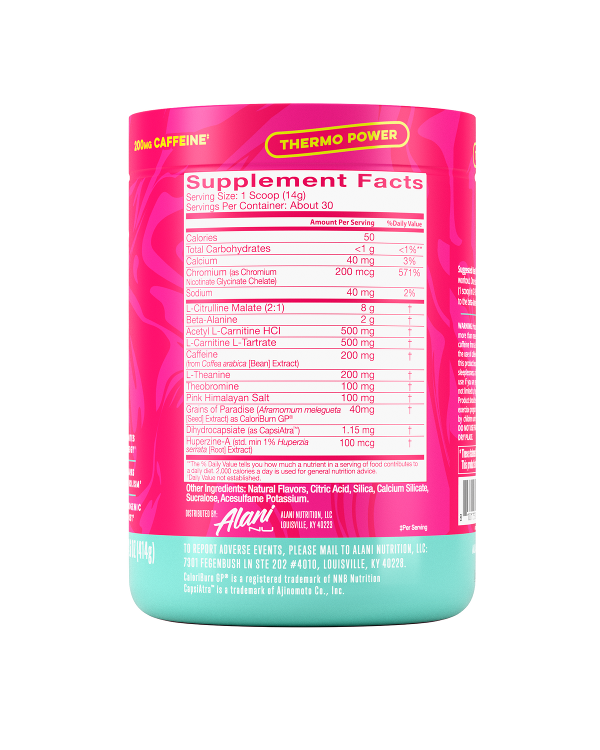 Alani Nu Pre-Workout+ Burn - Dragon Fruit Rush A0 - image 2