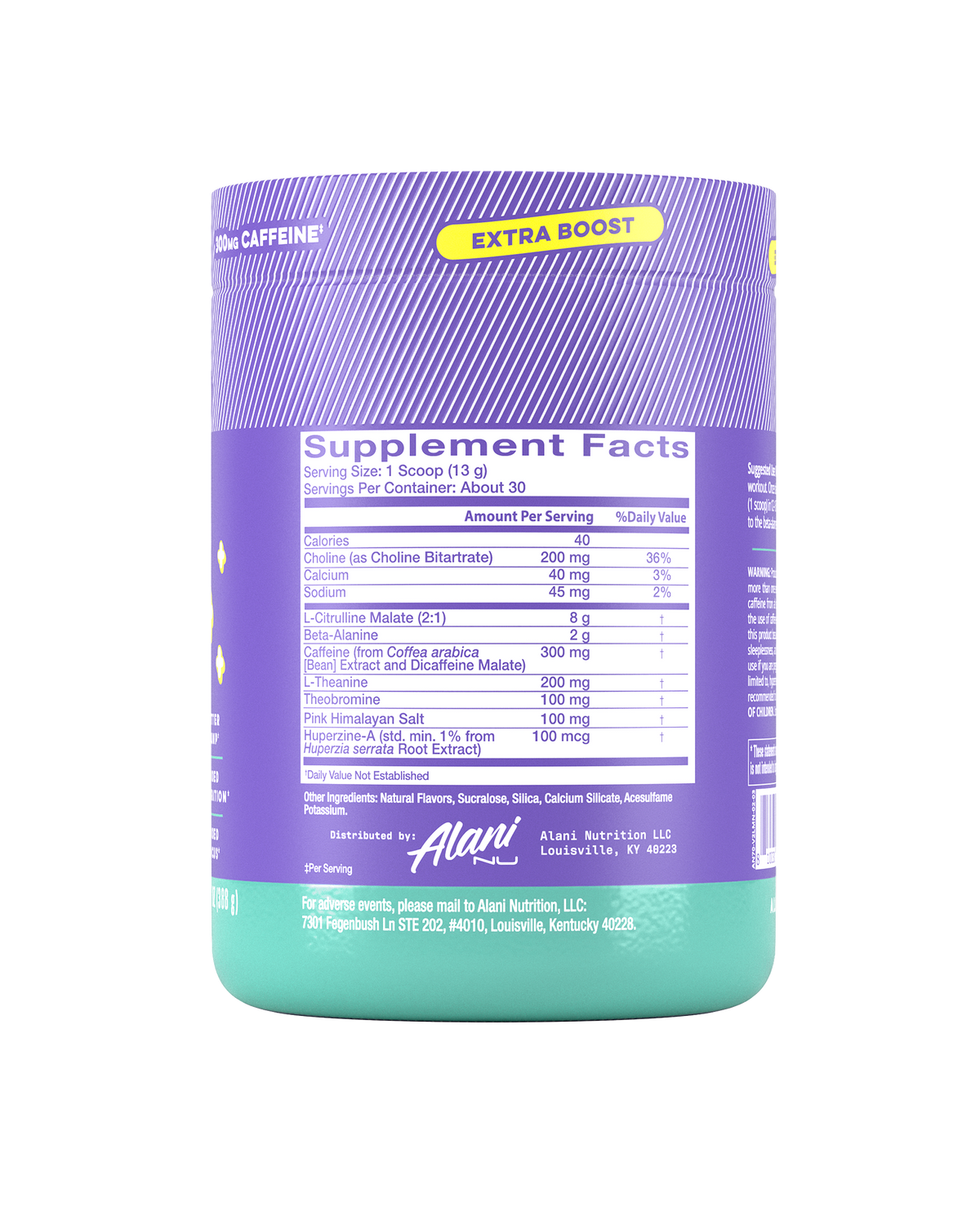 Alani Nu Pre-Workout+ - Frozen Lemonade N7 - image 2