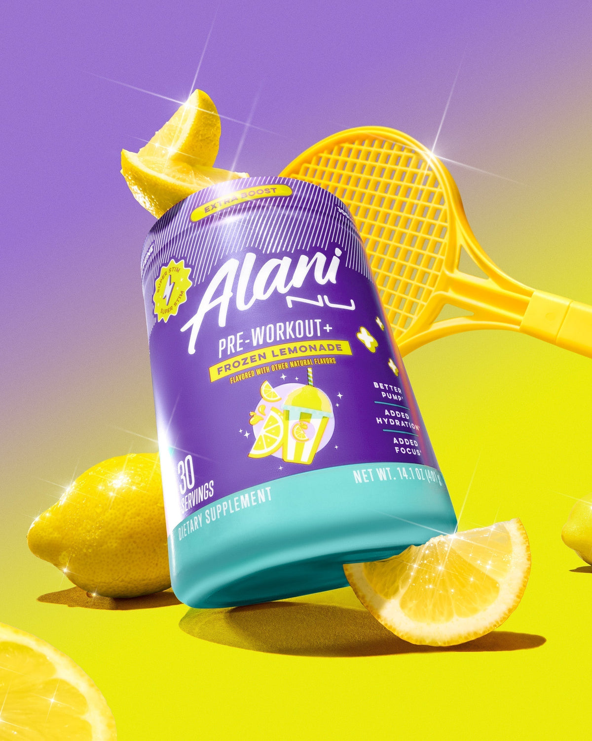 Alani Nu Pre-Workout+ - Frozen Lemonade N7 - image 4