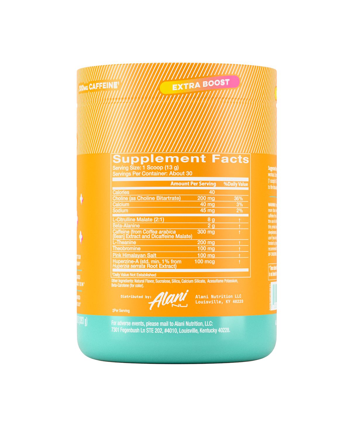Alani Nu Pre-Workout+ - Paradise Swirl V9 - image 2