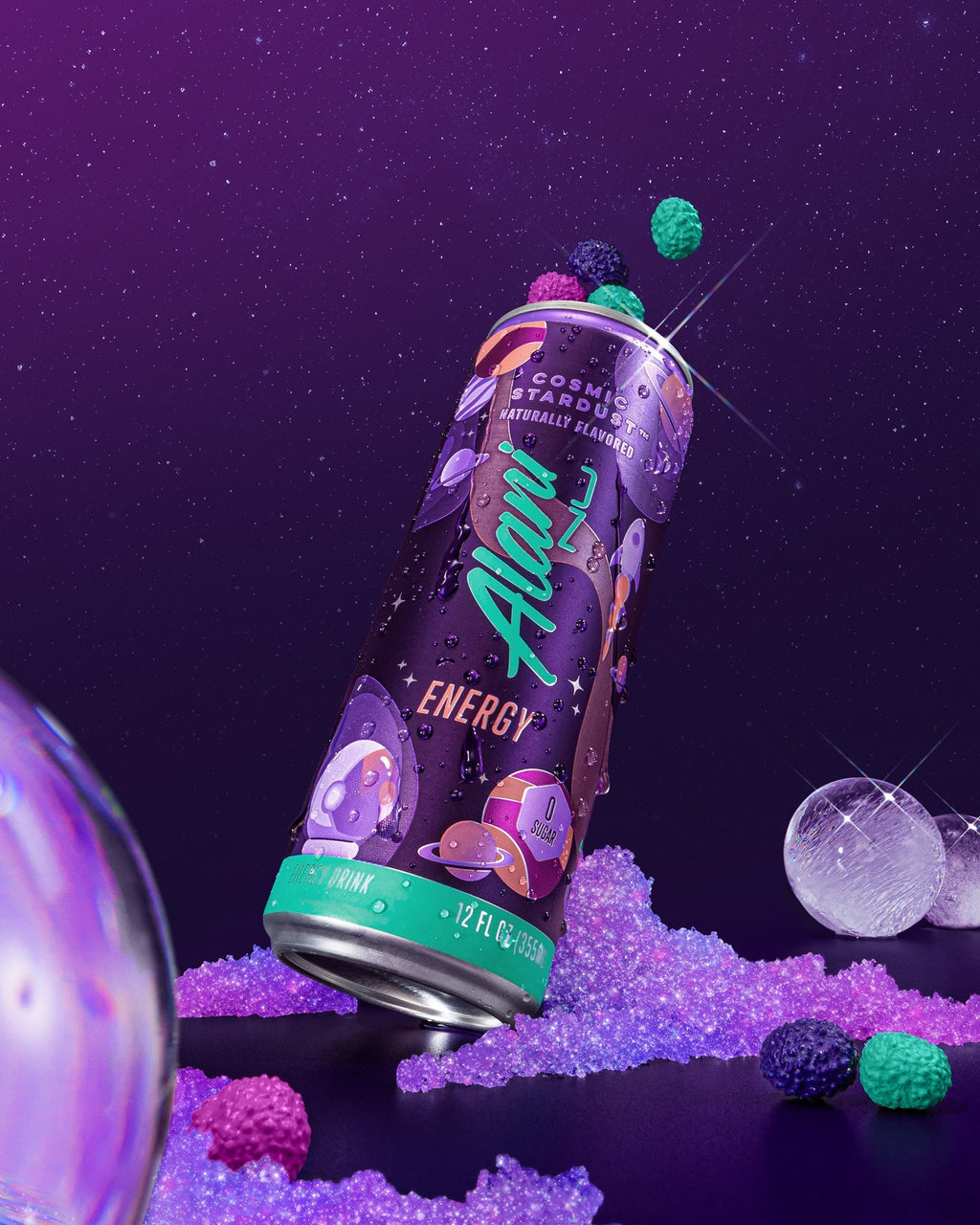 Alani Nu Energy Drink & Pre-Workout - Cosmic Stardust Q9 - image 4