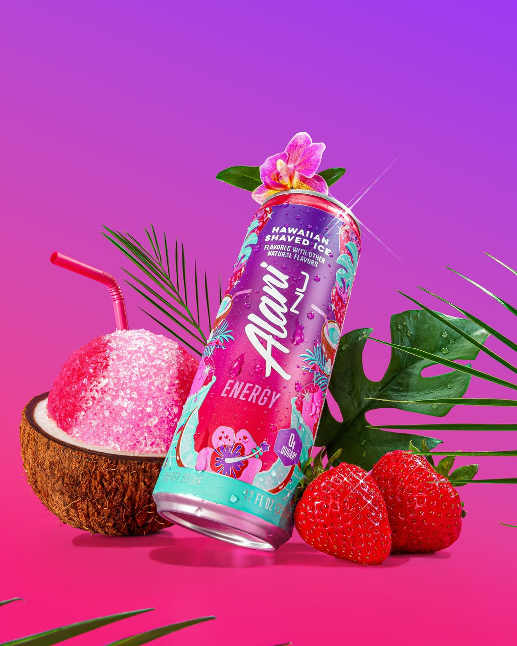 Alani Nu Energy Drink & Pre-Workout - Hawaiian Shaved Ice C1 - image 4