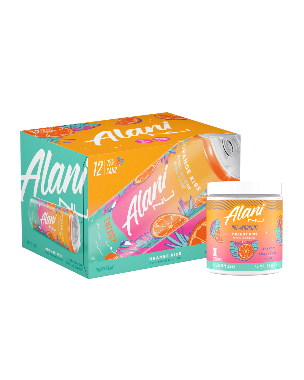 Alani Nu Energy Drink & Pre-Workout - Orange Kiss P5 - image 1