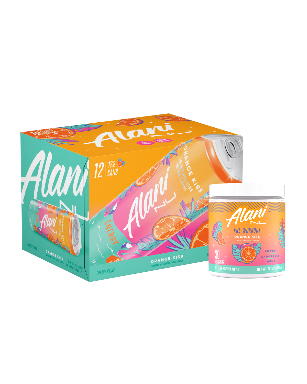 Alani Nu Energy Drink & Pre-Workout - Orange Kiss P5 - image 1