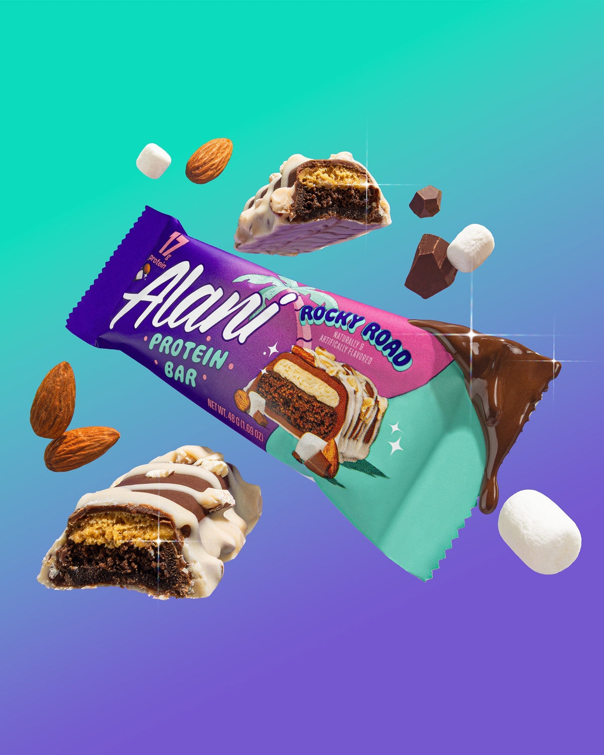 Alani Nu Protein Bar - Rocky Road O8 - image 5