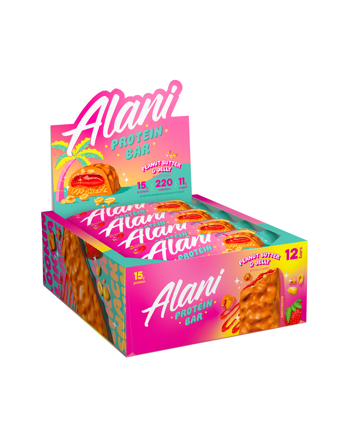 Alani Nu Protein Bar - Peanut Butter & Jelly R6 - image 4