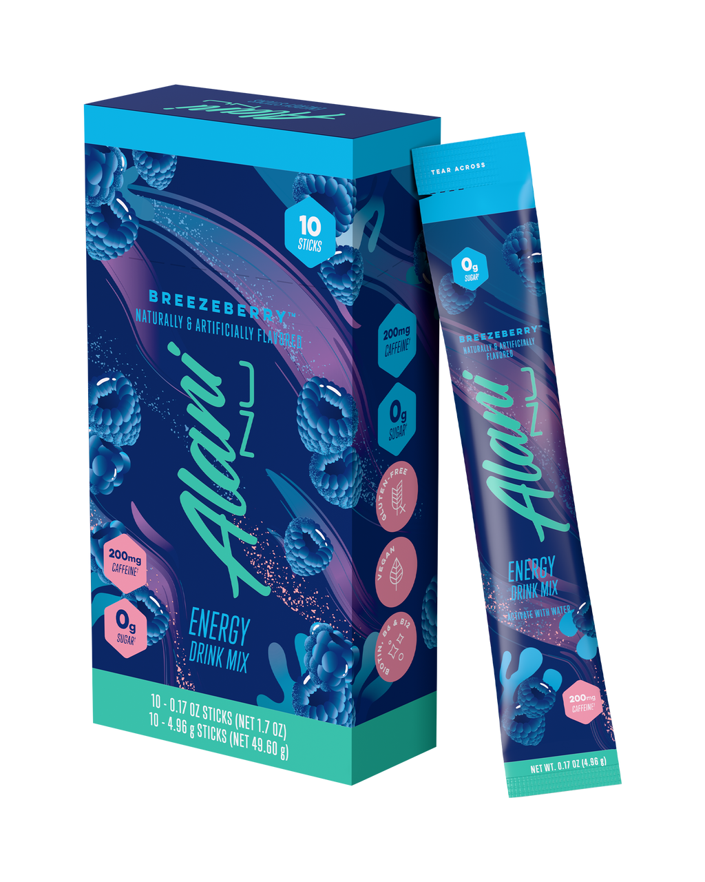 Alani Nu Energy Sticks - Breezeberry J8 - image 2