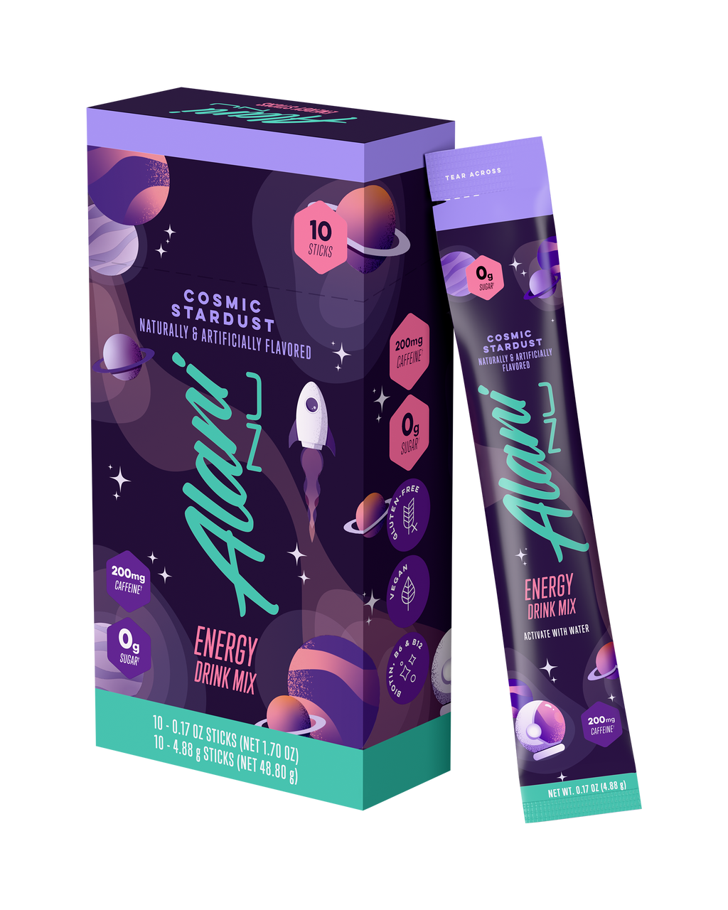 Alani Nu Energy Sticks - Cosmic Stardust T2 - image 2