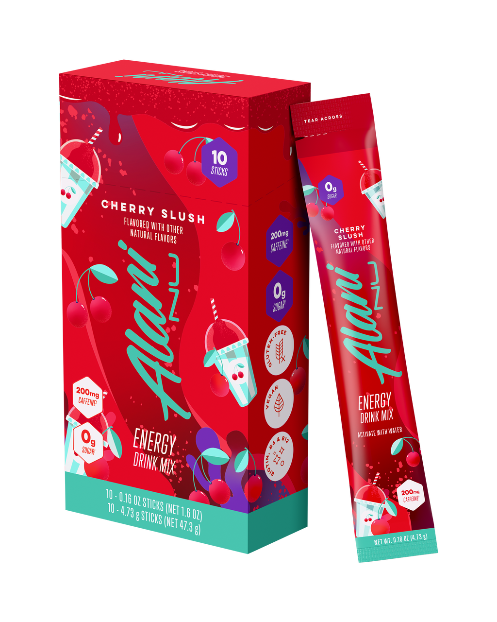 Alani Nu Energy Sticks - Cherry Slush J8 - image 2