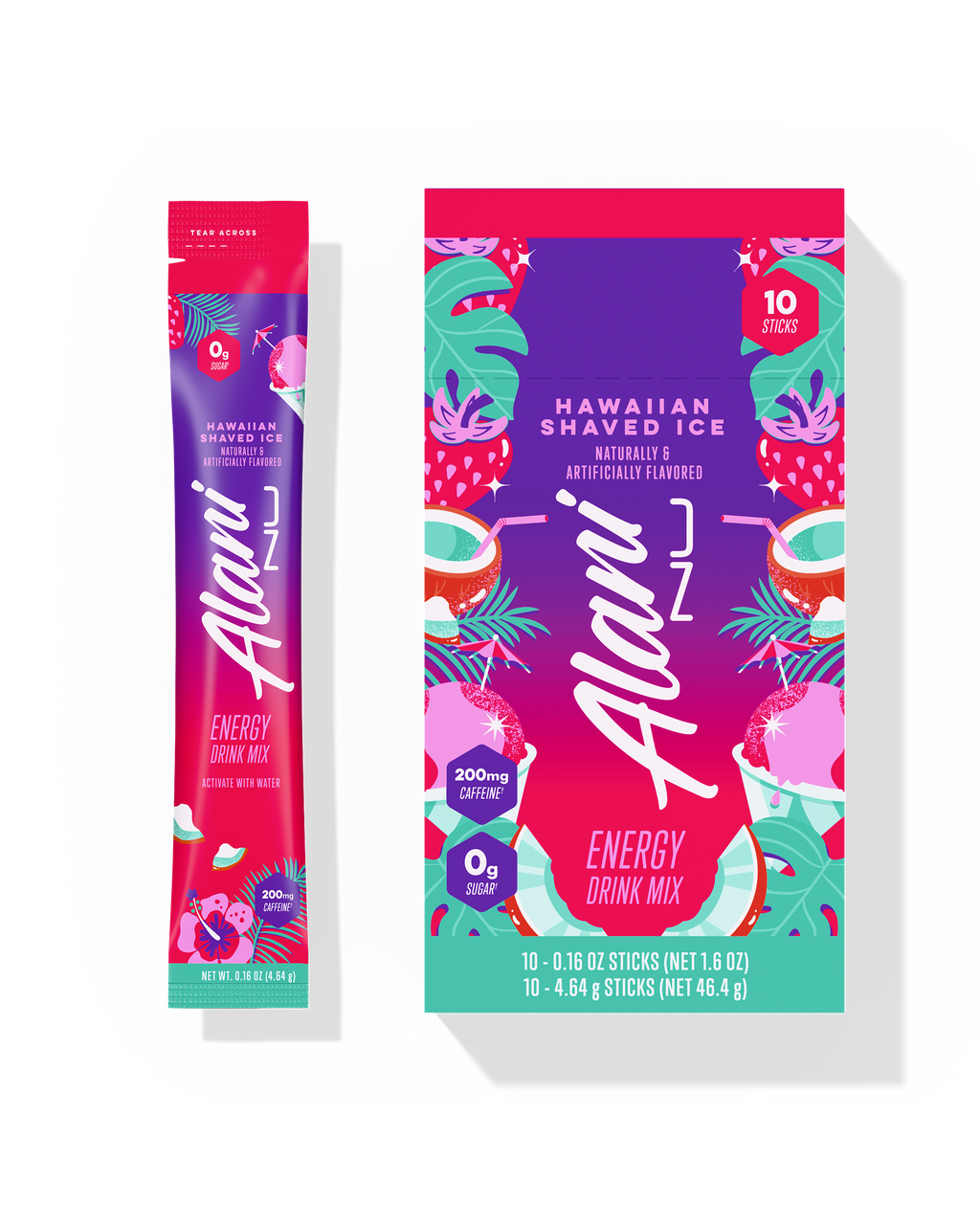 Alani Nu Energy Sticks - Hawaiian Shaved Ice P3 - image 1