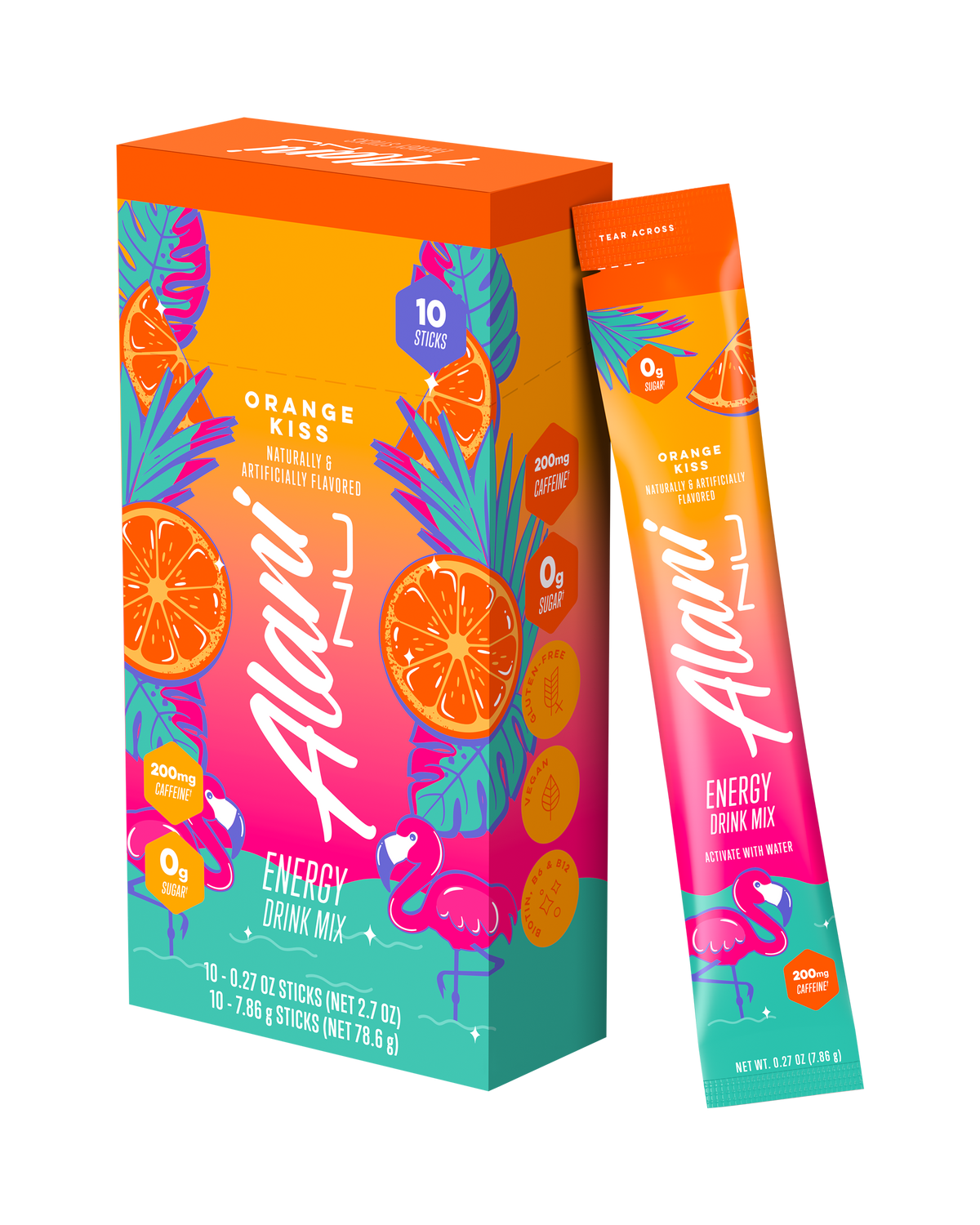 Alani Nu Energy Sticks - Orange Kiss G0 - image 2