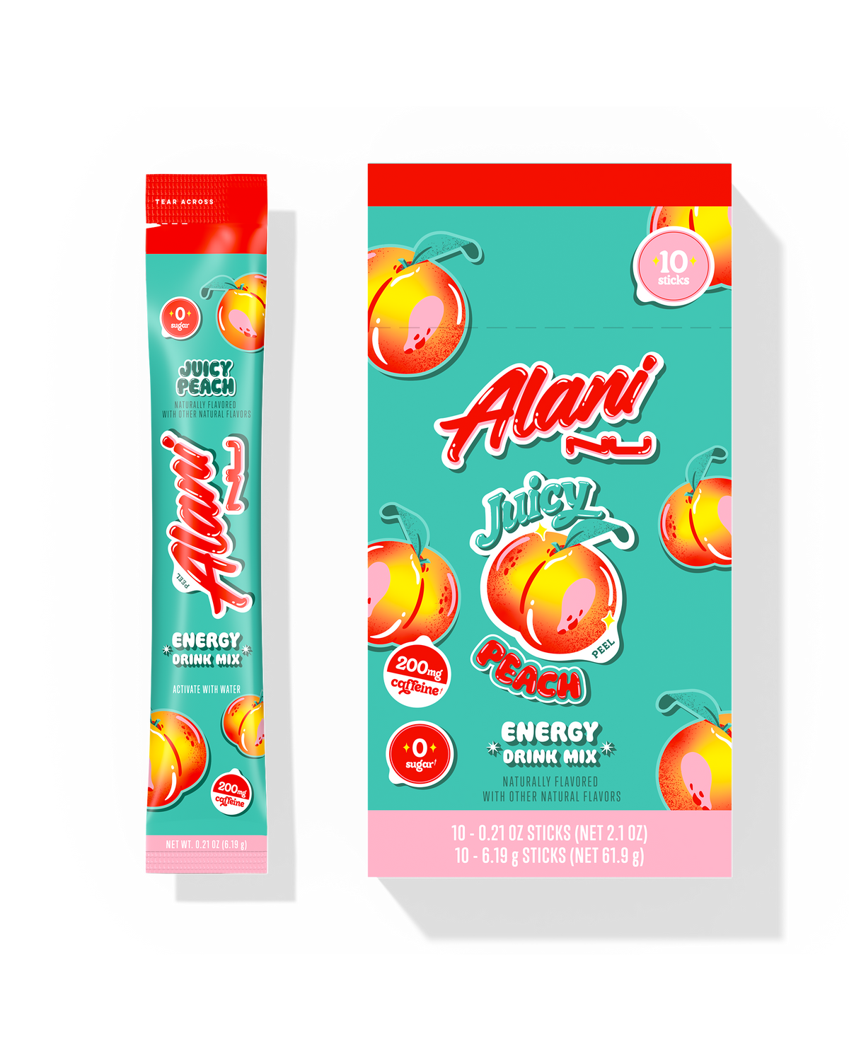 Alani Nu Energy Sticks - Juicy Peach J0 - image 1