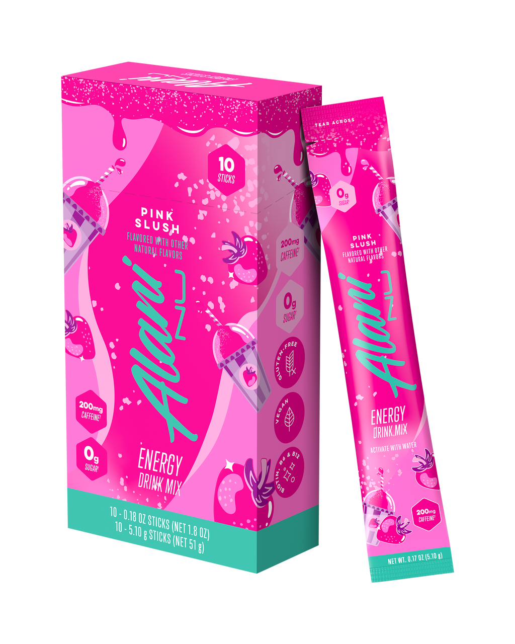 Alani Nu Energy Sticks - Pink Slush E7 - image 2