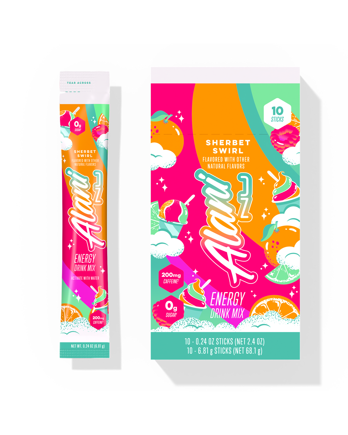 Alani Nu Energy Sticks - Sherbet Swirl V1 - image 1