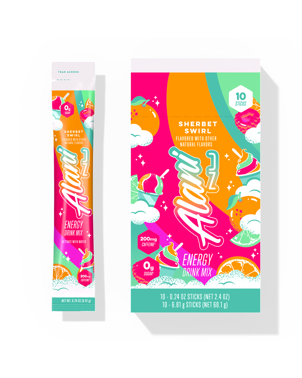 Alani Nu Energy Sticks - Sherbet Swirl L4 - image 1