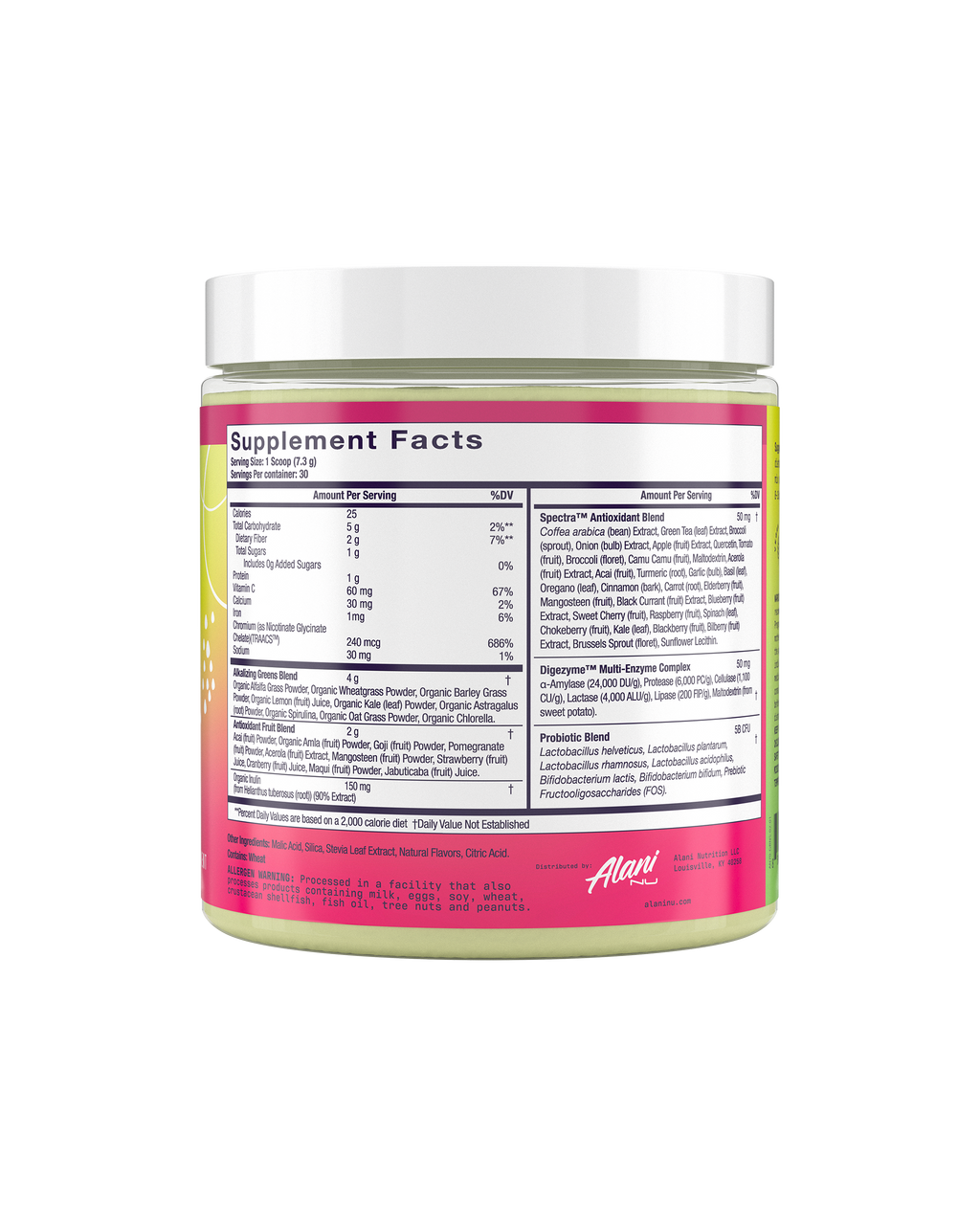 Alani Nu Super Greens - Wild Berry M8 - image 2