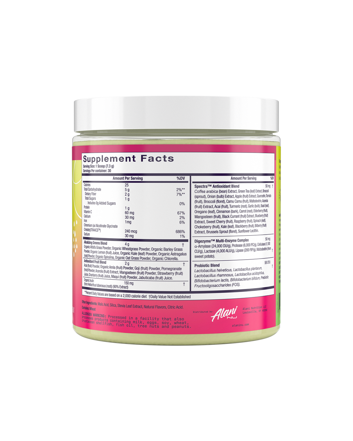 Alani Nu Super Greens - Wild Berry M8 - image 2