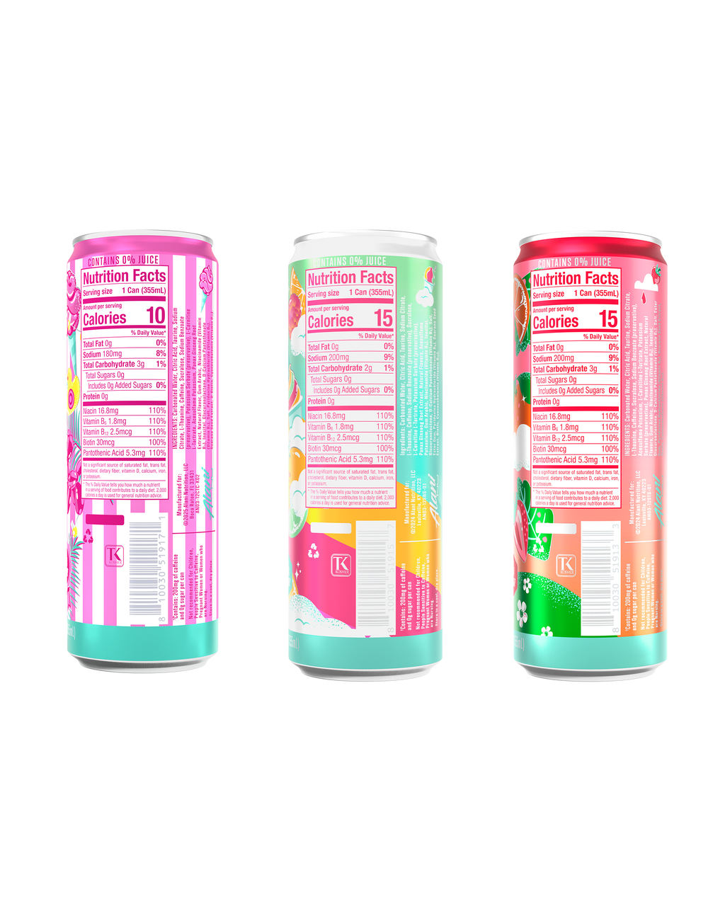 Alani Nu Energy Variety Pack - Dream Trio C4 - image 3
