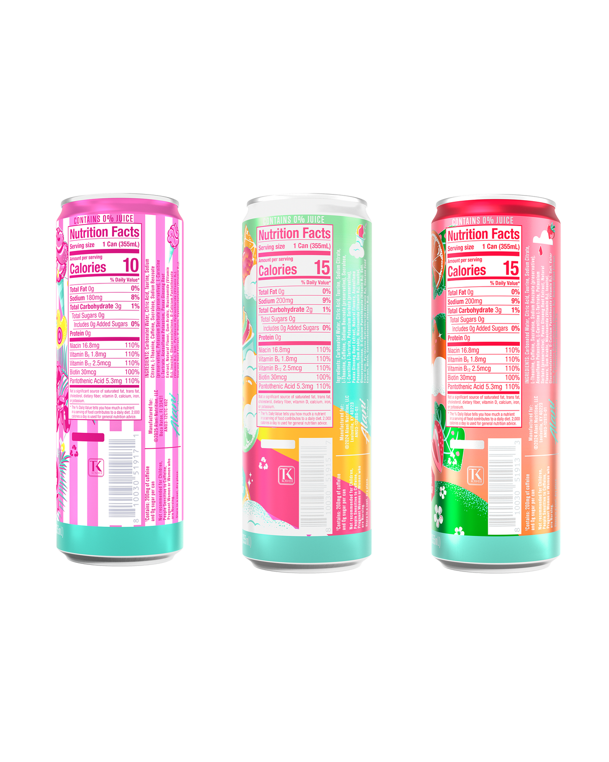 Alani Nu Energy Variety Pack - Dream Trio C4 - image 3