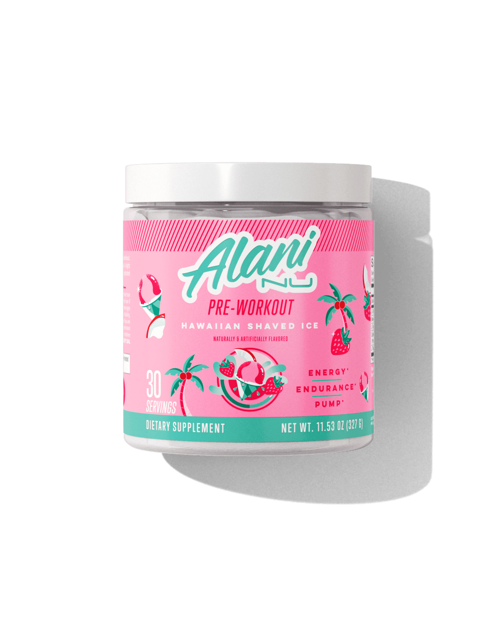 Alani Nu Pre-Workout - Hawaiian Shaved Ice Q4 - image 1