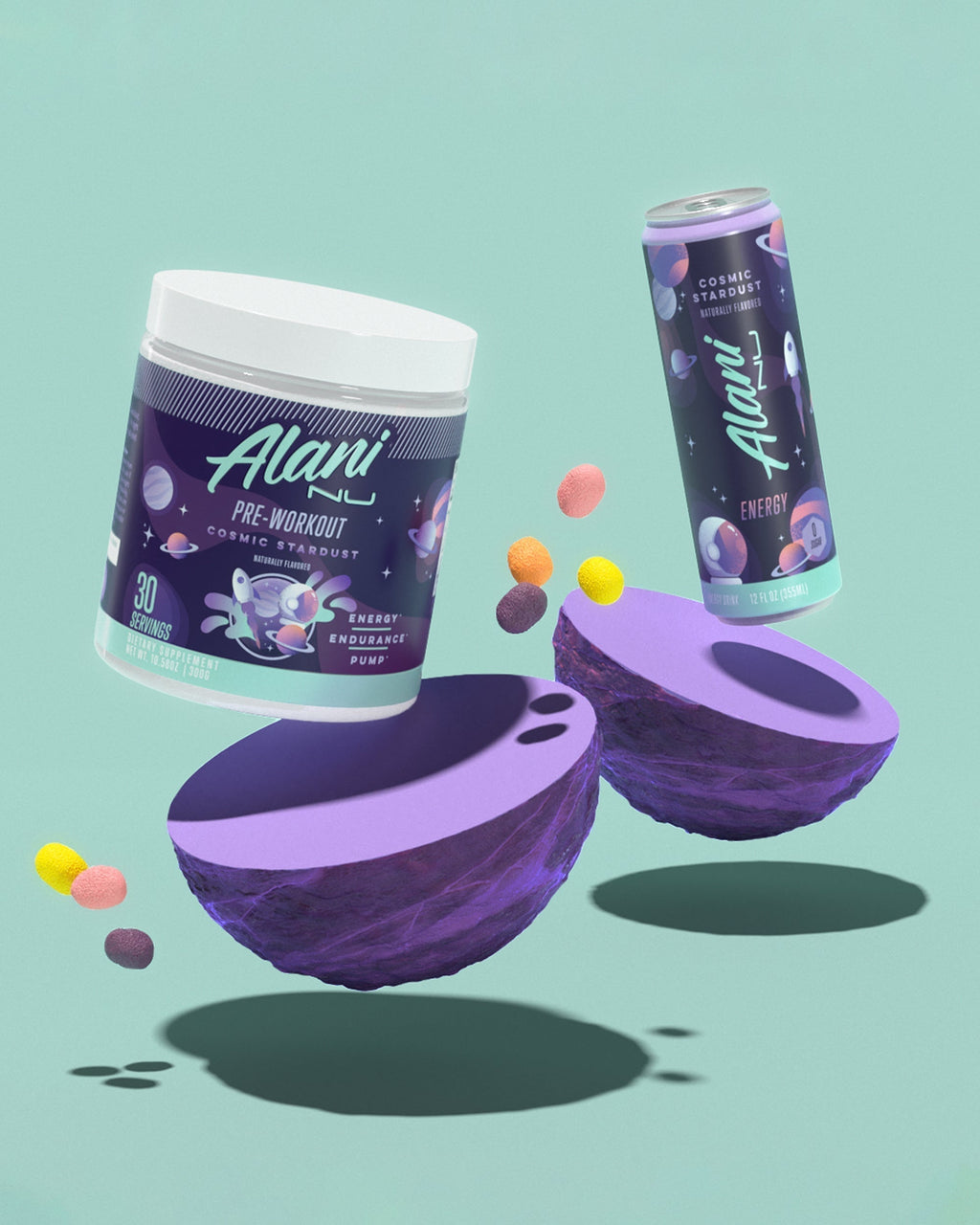 Alani Nu Pre-Workout - Cosmic Stardust A9 - image 4