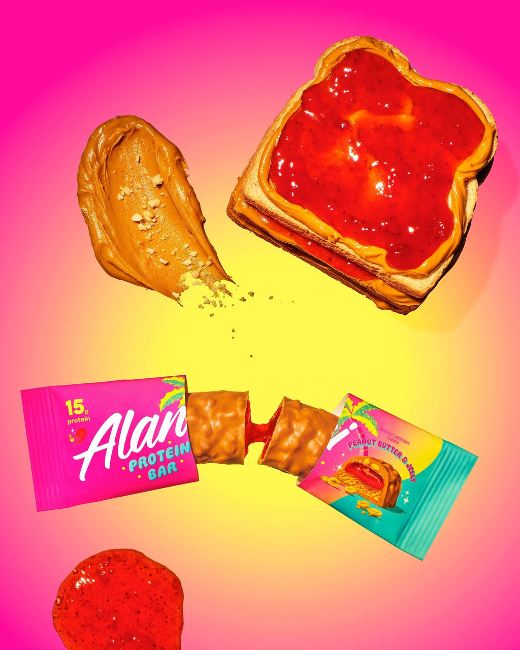 Alani Nu Protein Bar - Peanut Butter & Jelly D7 - image 7